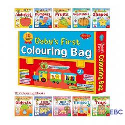 Sawan Baby's First Colouring Books Set of 10